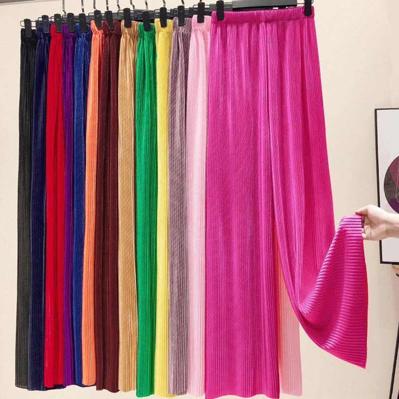 Palazzo Pant Wide - Pantolon Kadın 2026 İlkbahar Yaz Geniş