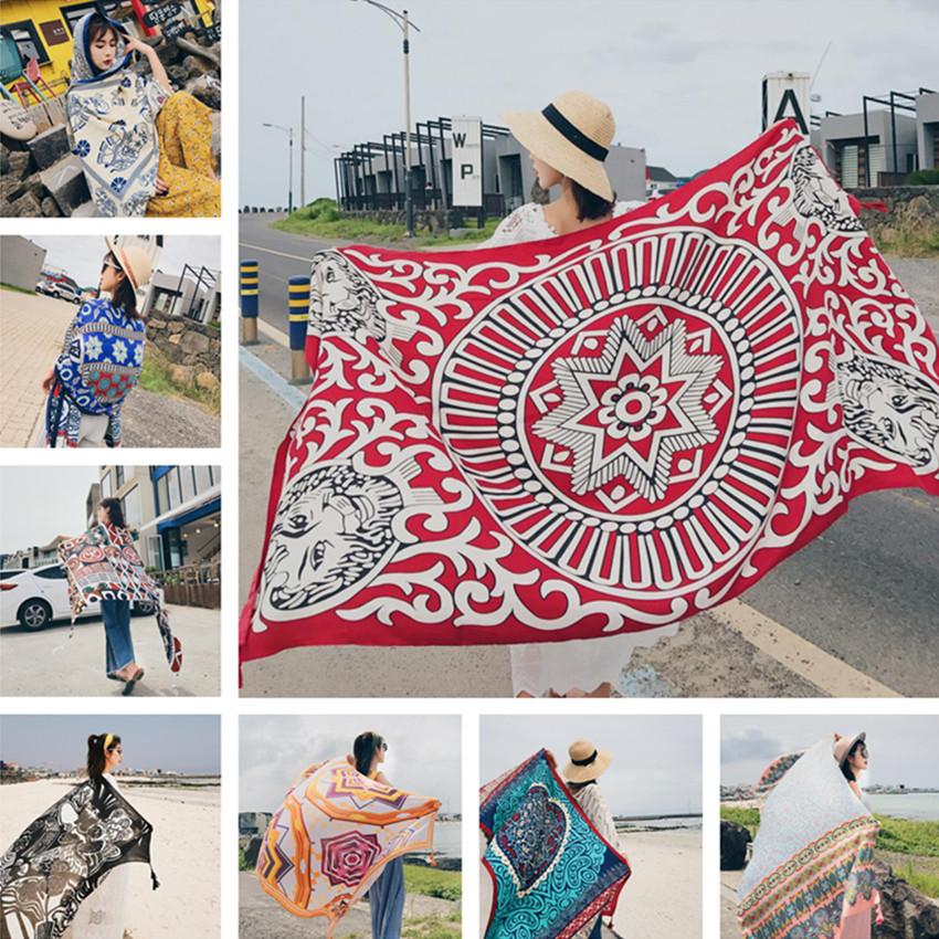 Sarong Pareo Wrap - Plaj Kapak-Ups Kadınlar Büyük Plaj Elbise