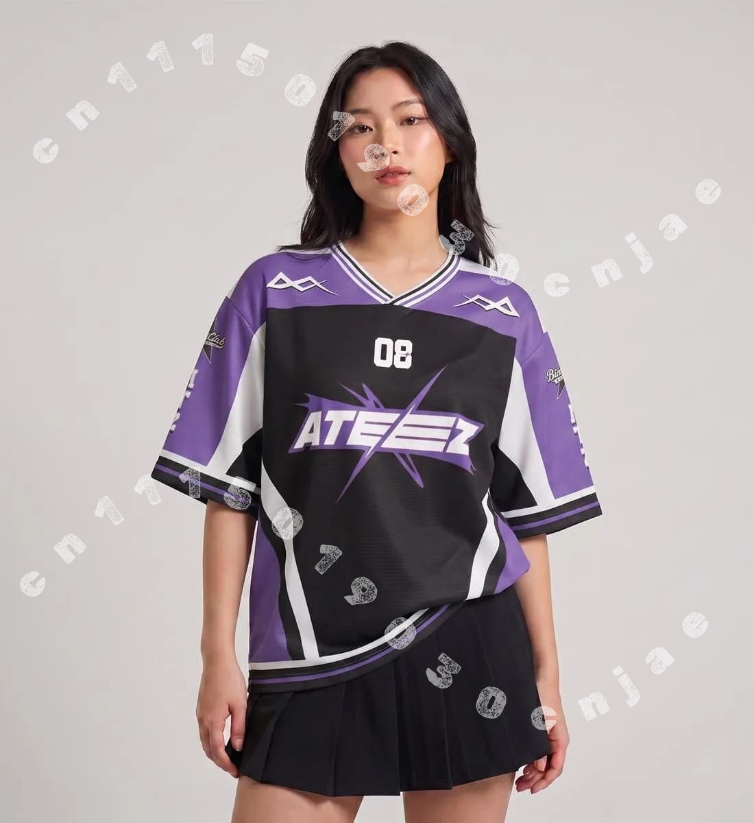 Summer Clothing Uk - ATEEZ K-pop Kadın ve Erkek Forması,