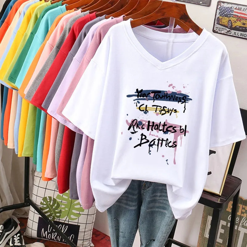 Summer Clothing Cartoon - Artı Boyutu 6XL 150 KG Yaz