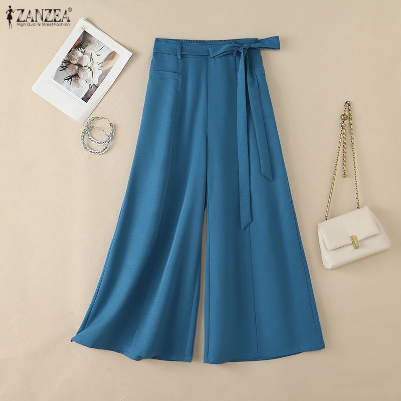 Palazzo Pant Wide - Kadın Büyük Beden 5XL Bol Paça