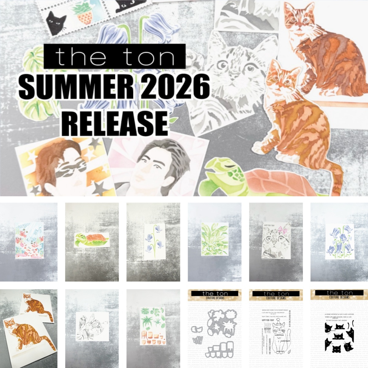 Summer Clothing Release - 2026 Ağustos Çıkışlı Clematis Cat Yazlık