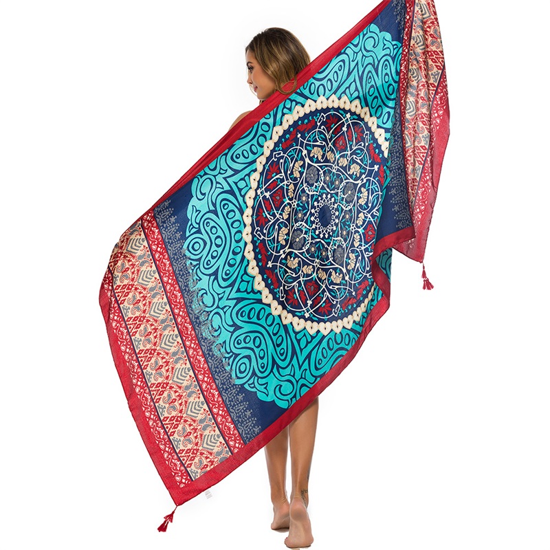 Sarong Pareo Wrap - 2018 Yeni 90x180 cm Dimi pamuk