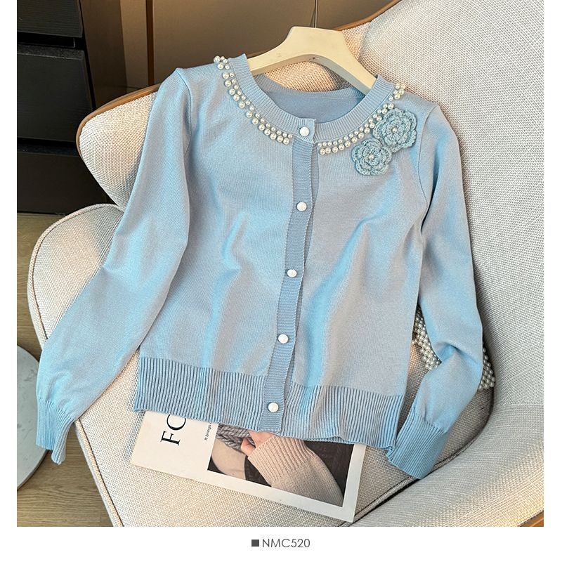 Summer Clothing In French - Kadın Kazak 2025 İlkbahar Sonbahar Yeni