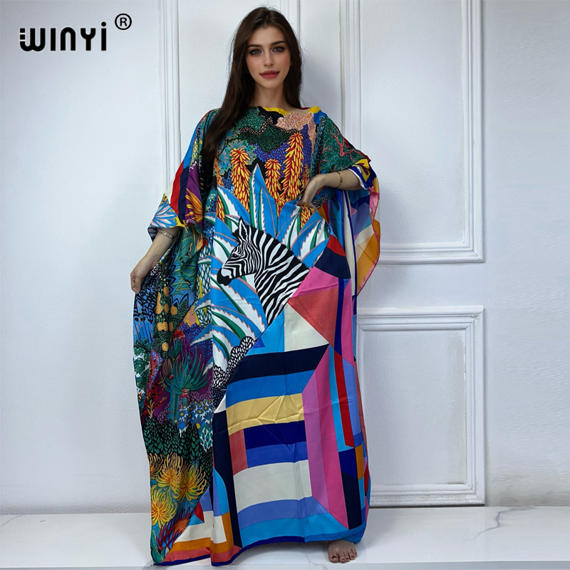 Summer Evenings Clothing - WINYI yeni yüksek kalite baskı kaftan
