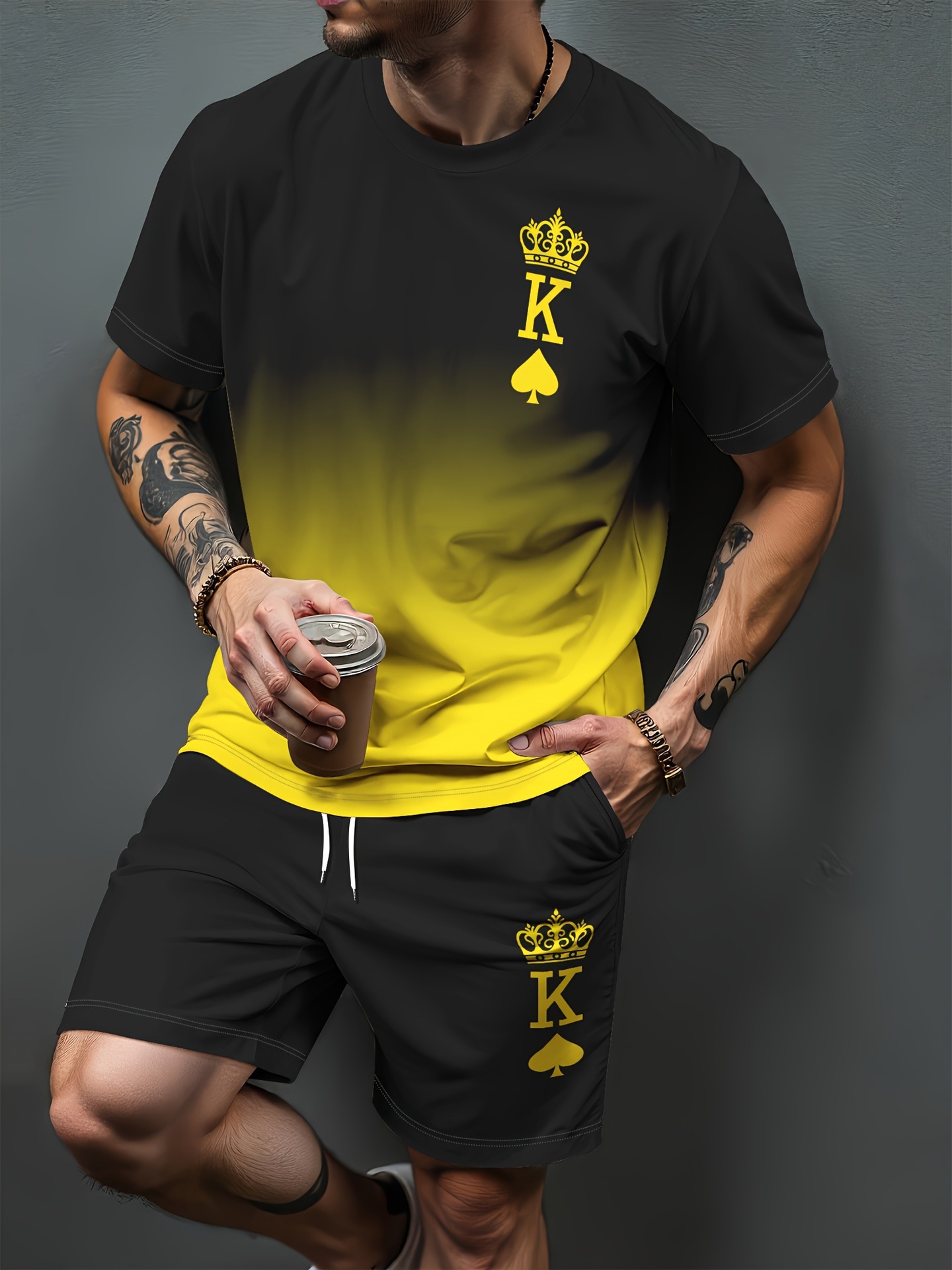 Degrade Mektup Desen 3D Baskı  - Summer Clothing Cheap incelemesi ve fiyatı