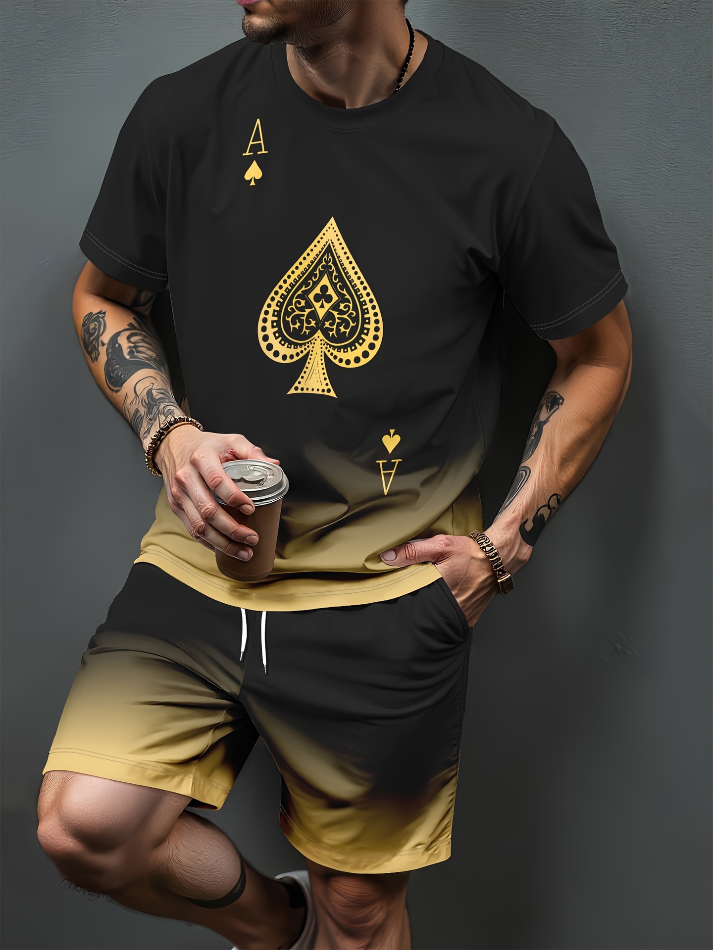 Degrade Mektup Desen 3D Baskı  - Summer Clothing Cheap incelemesi ve fiyatı
