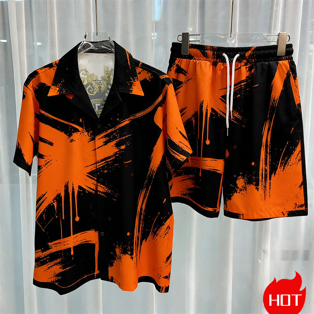 Dijital baskılı erkek takım mo - Summer Clothing Essentials incelemesi ve fiyatı