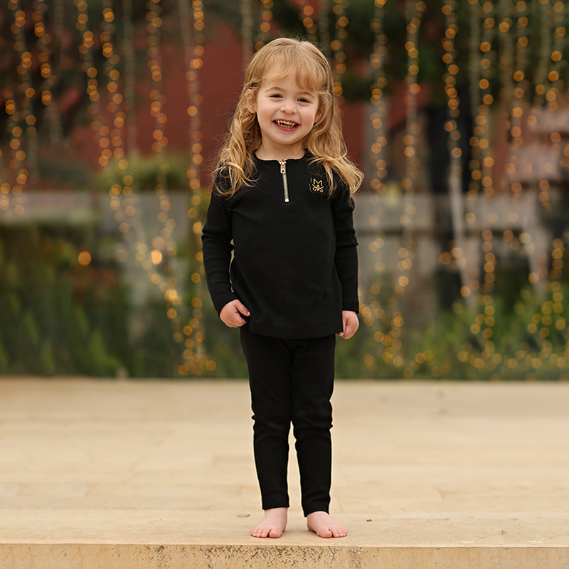 Yazlık Siyah Nervürlü Aile Kom - Summer Clothing Baby Girl incelemesi ve fiyatı