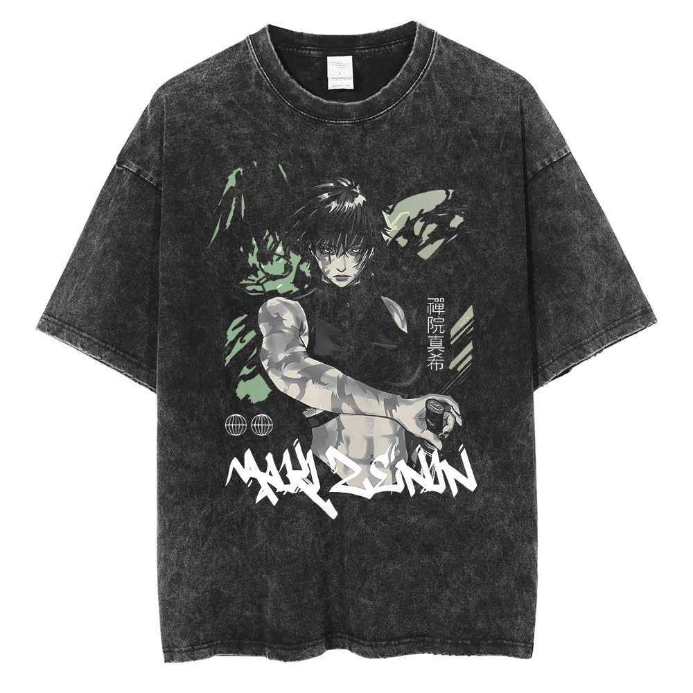Jujutsu Kaisen Maki Zen'in Gra - Vintage Summer Clothing Men incelemesi ve fiyatı
