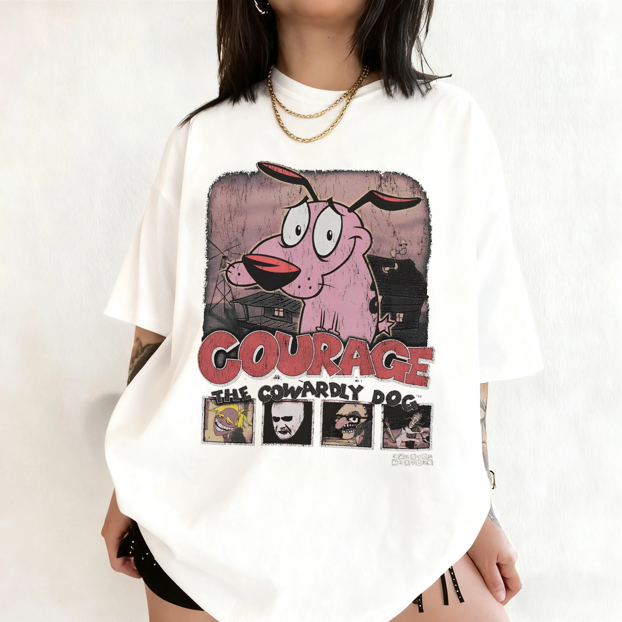 Yaz Vintage Cesaret Korkak Köp - Summer Clothing Cartoon incelemesi ve fiyatı