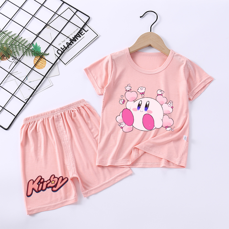 Yeni Kirbys Kız Pijama Kawaii  - Summer Clothing Baby Girl incelemesi ve fiyatı