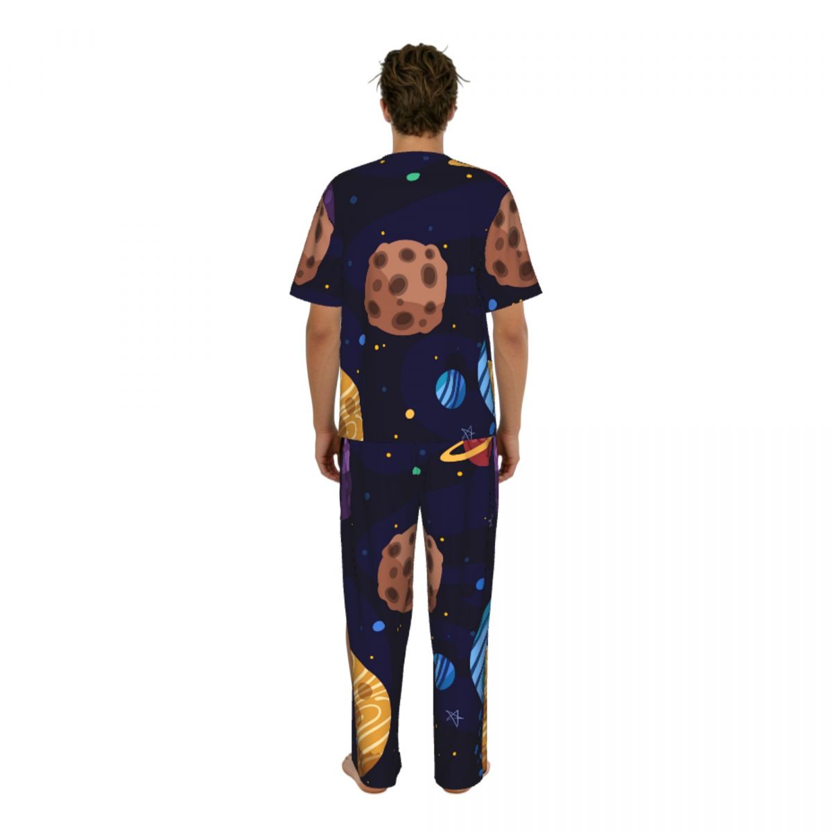 Erkek Pijama Takımı Kısa Kollu - Summer Clothing Cartoon incelemesi ve fiyatı