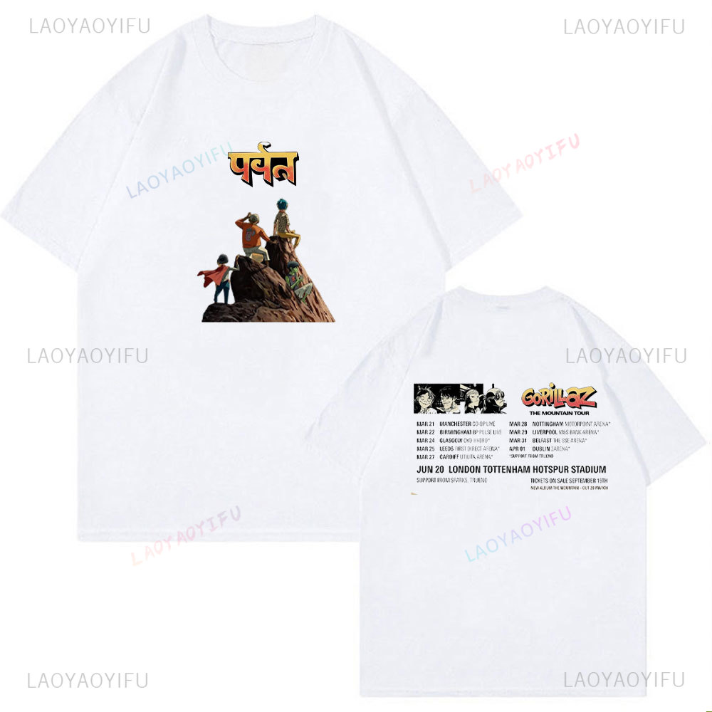 Unisex Pamuklu Tişört Gorillaz - Summer Clothing Uk incelemesi ve fiyatı
