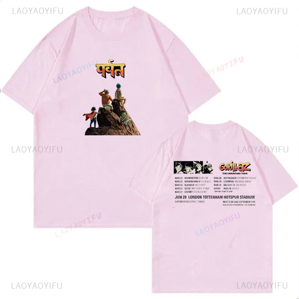Unisex Pamuklu Tişört Gorillaz - Summer Clothing Uk incelemesi ve fiyatı