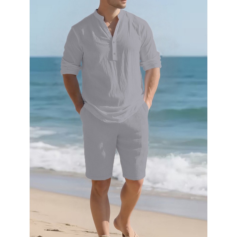 Erkek Beyaz Keten Karışımlı İk - Linen Shorts Men incelemesi ve fiyatı