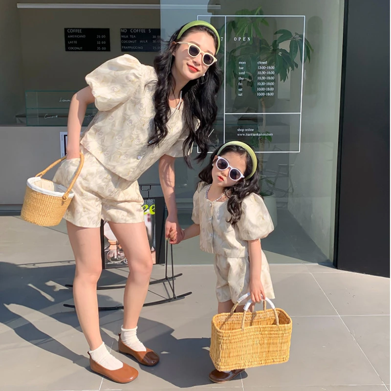Anne ve kızı eşit setleri giys - Summer Clothing Baby Girl incelemesi ve fiyatı
