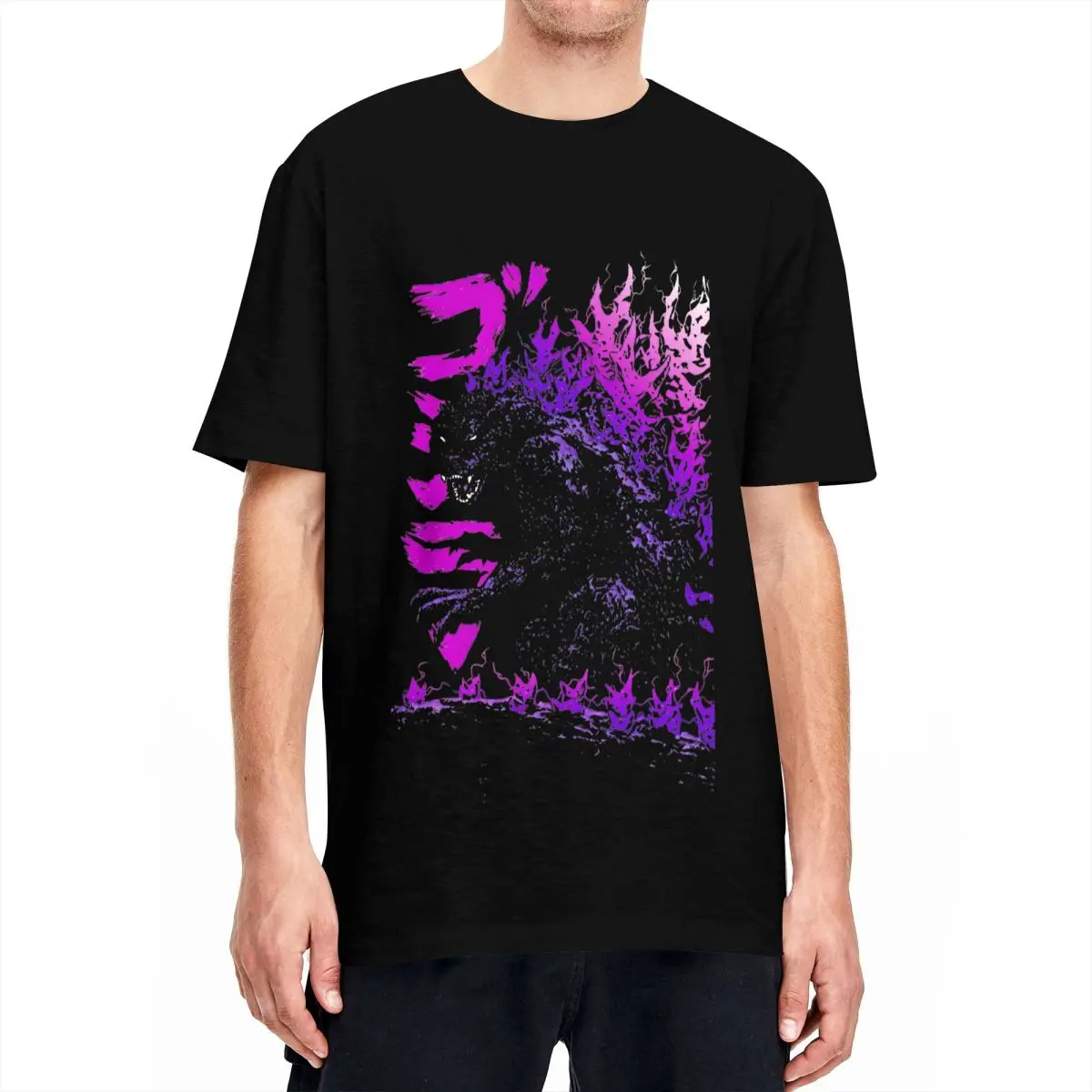 Erkekler Millenium Godzillas T - Vintage Summer Clothing Men incelemesi ve fiyatı