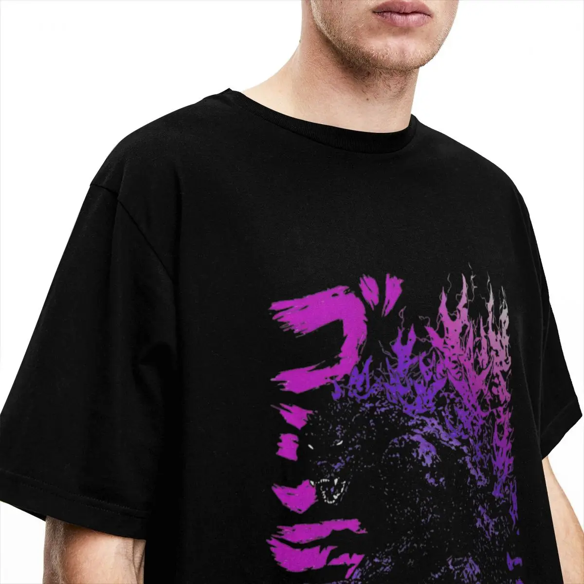 Erkekler Millenium Godzillas T - Vintage Summer Clothing Men incelemesi ve fiyatı