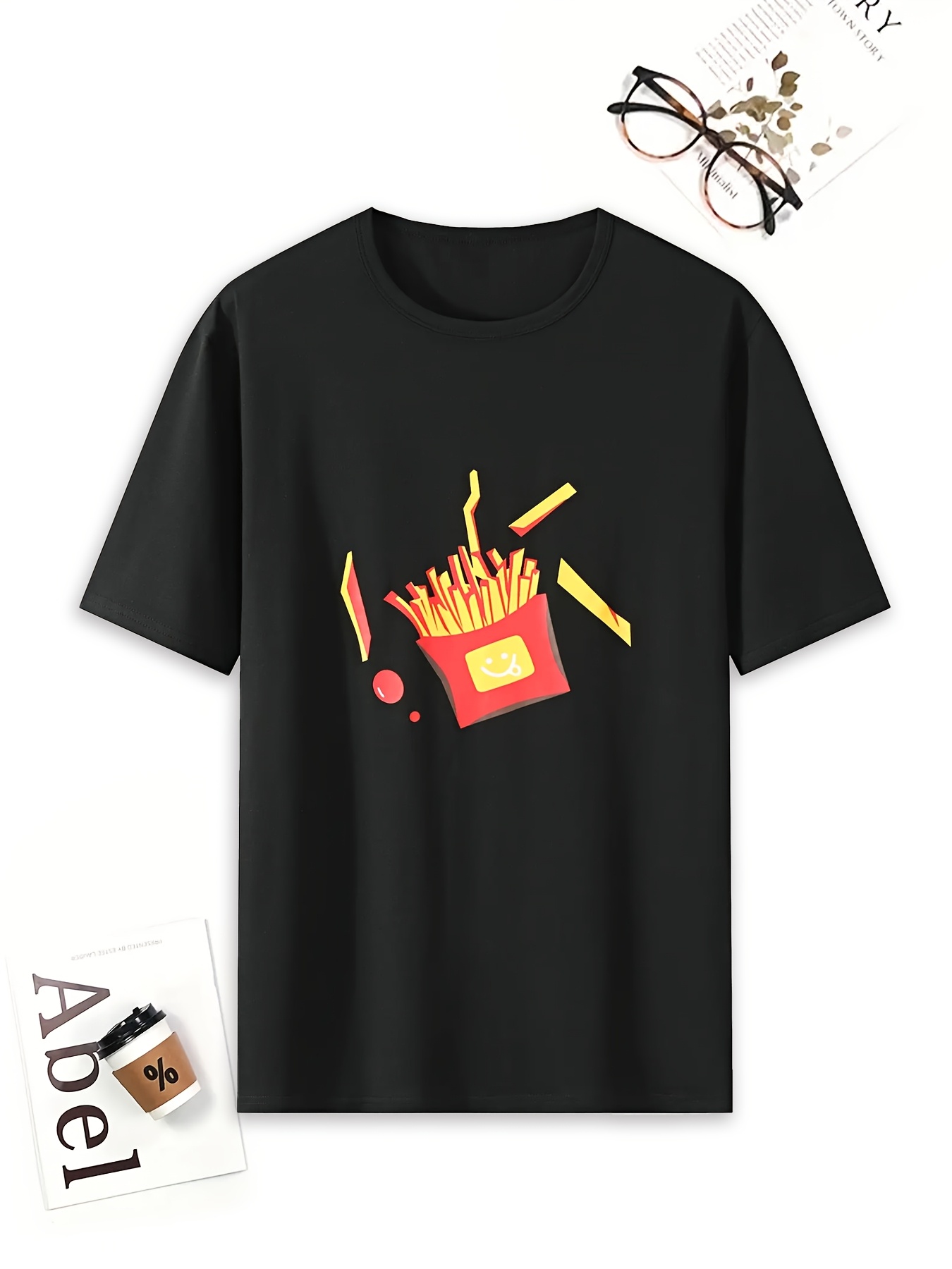 Patates kızartması desenli gün - Summer Clothing In French incelemesi ve fiyatı
