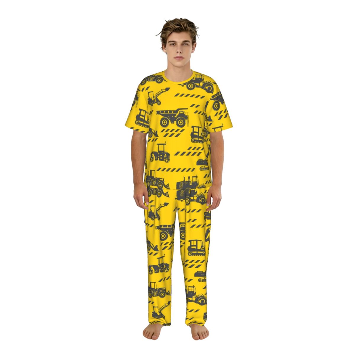 Erkek Pijama Takımı Kısa Kollu - Summer Clothing Cartoon incelemesi ve fiyatı
