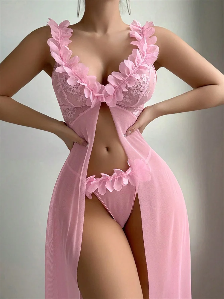 Pembe Çiçekli Seksi Gecelikler - Summer Clothing For Petite Women incelemesi ve fiyatı