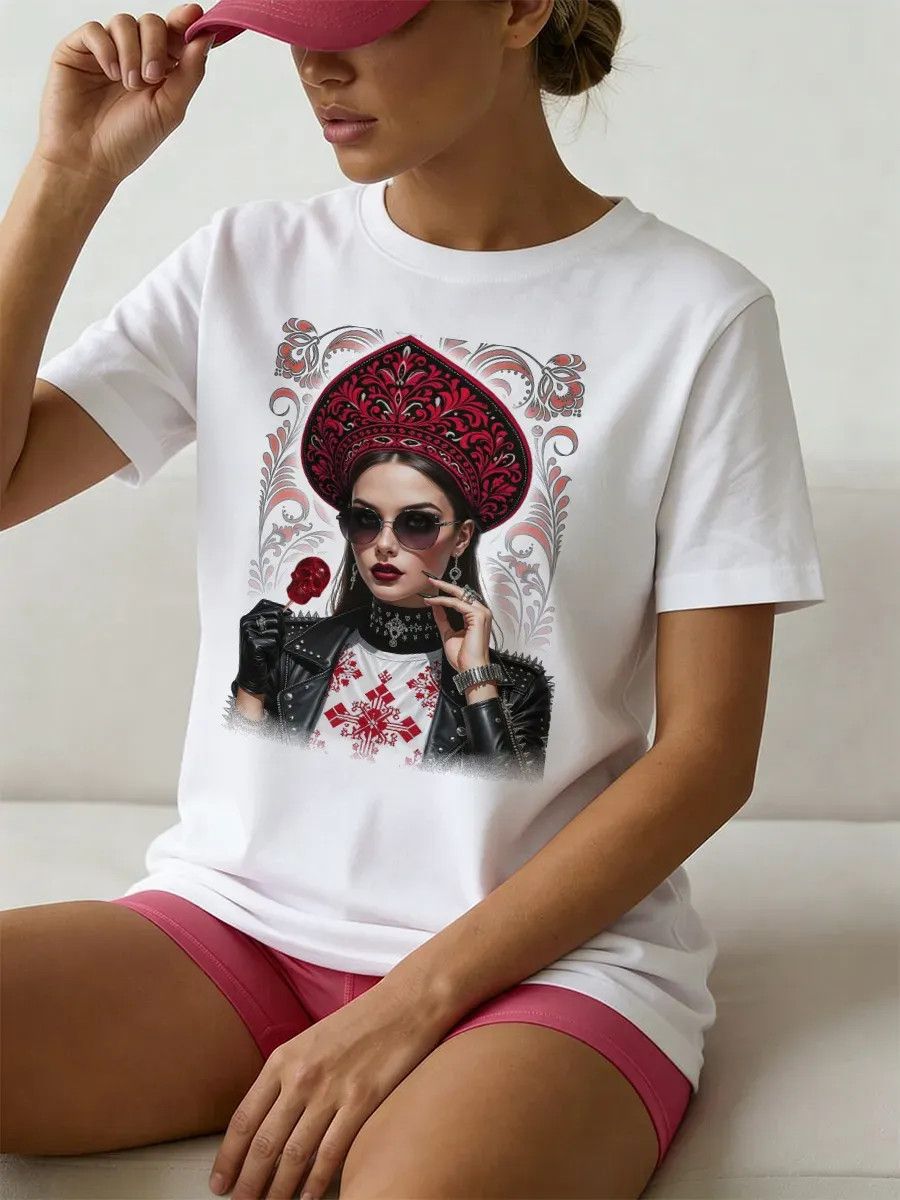 Vintage Rus Portre Baskı Grafi - Summer Evenings Clothing incelemesi ve fiyatı