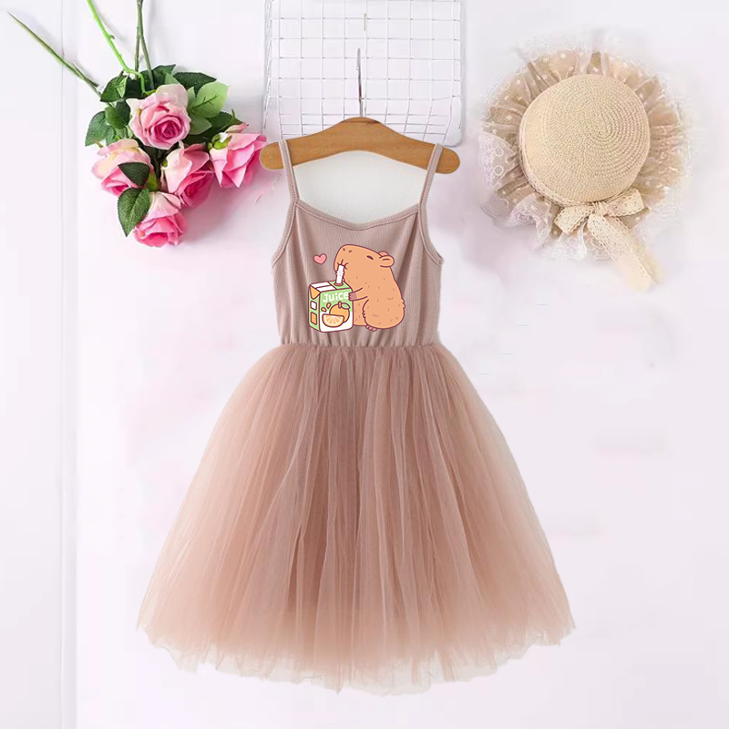 Capybara Kız Elbise Anime Bask - Summer Clothing Baby Girl incelemesi ve fiyatı