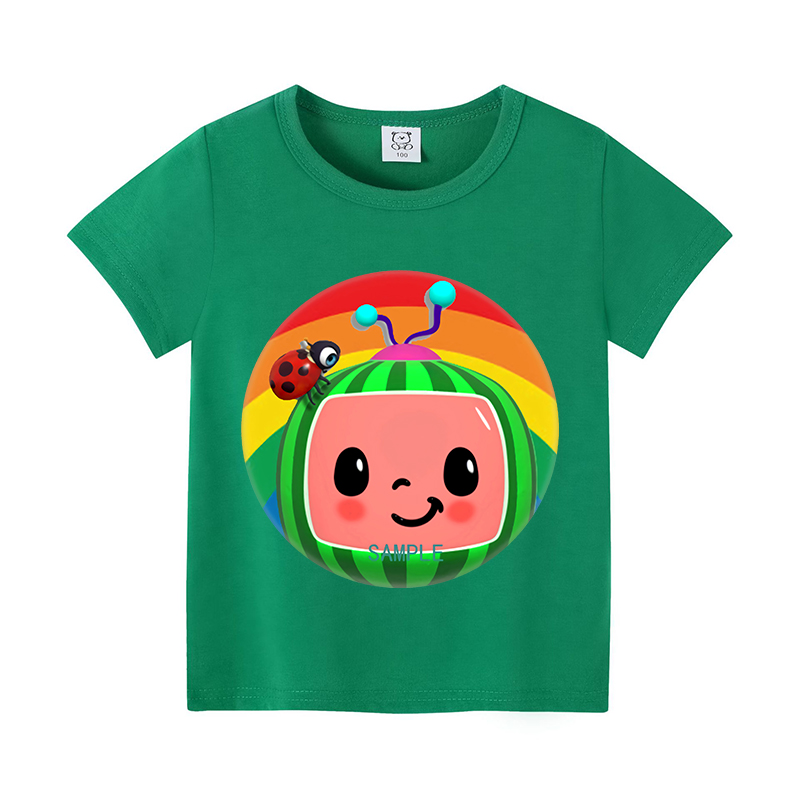 Cocomelons Bebek T-Shirt Anime - Summer Clothing Cartoon incelemesi ve fiyatı