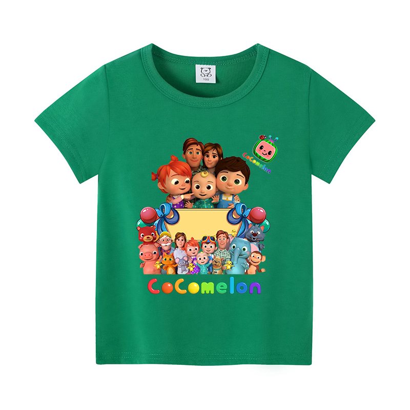 Cocomelons Bebek T-Shirt Anime - Summer Clothing Cartoon incelemesi ve fiyatı