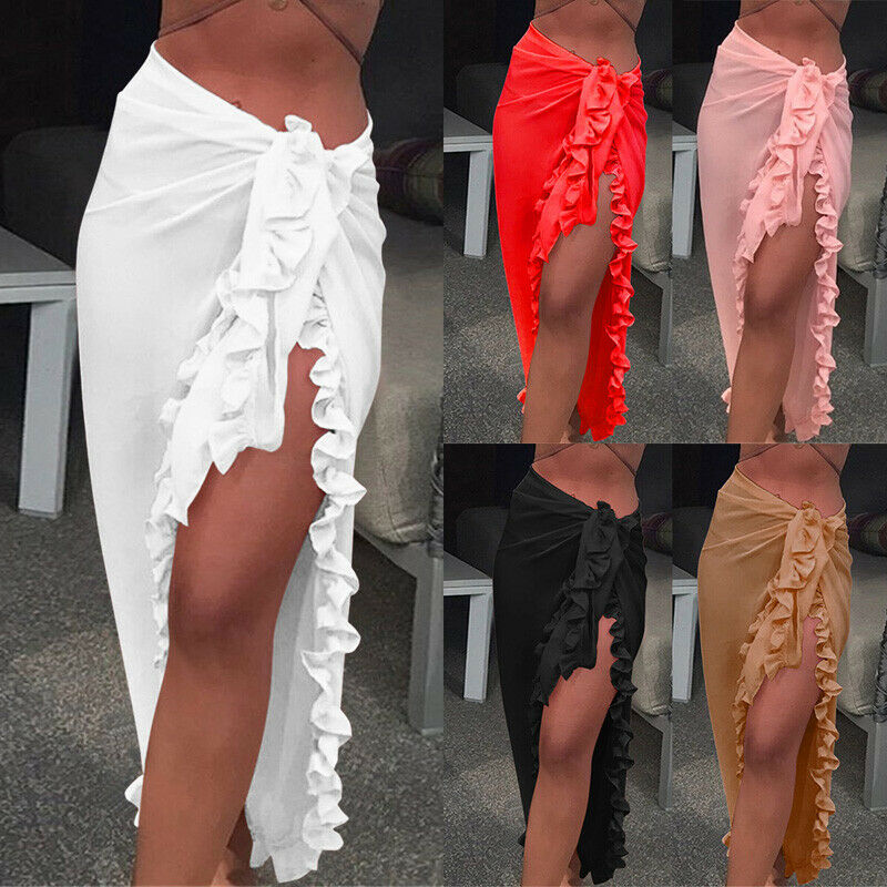 Kadınlar Seksi Şeffaf Bikini C - Sarong Pareo Wrap incelemesi ve fiyatı
