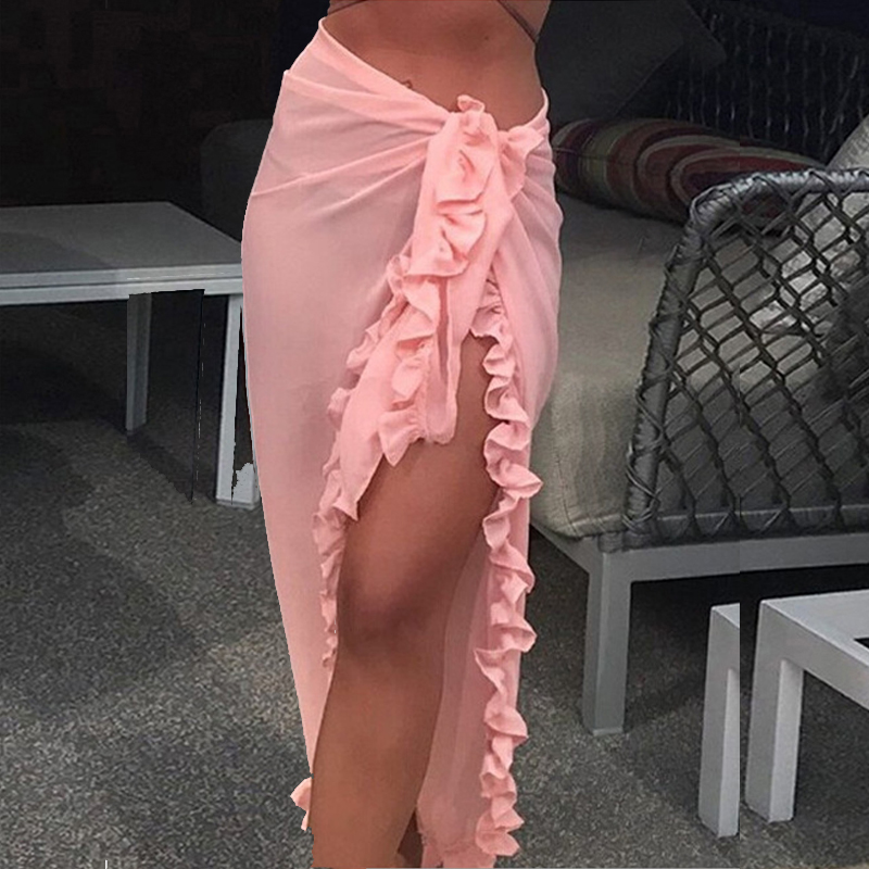 Kadınlar Seksi Şeffaf Bikini C - Sarong Pareo Wrap incelemesi ve fiyatı
