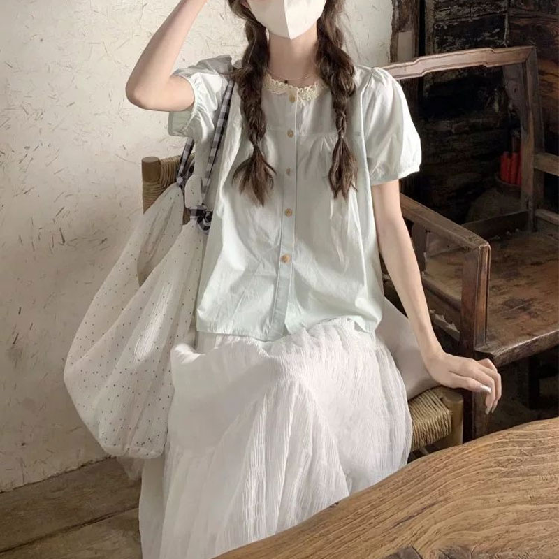 Moda Dantel Eklenmiş Gömlek Ya - Summer Clothing In French incelemesi ve fiyatı